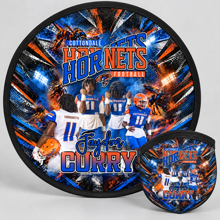 Cottondale Hornets Round Foldable Fan