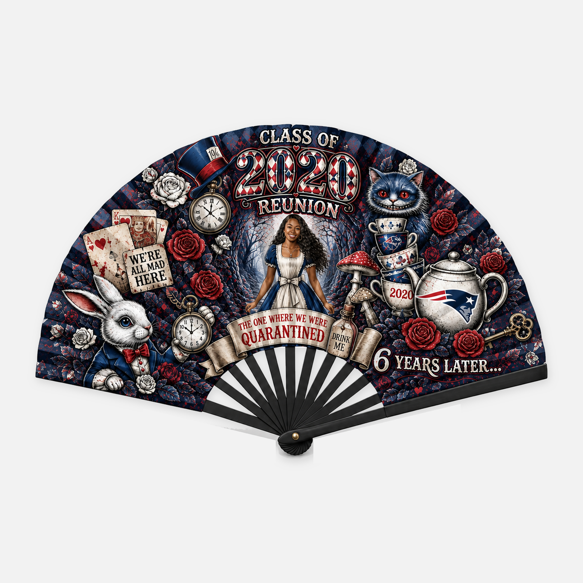 Class of 2020 Clack Hand Fan — 26 × 13 Inches