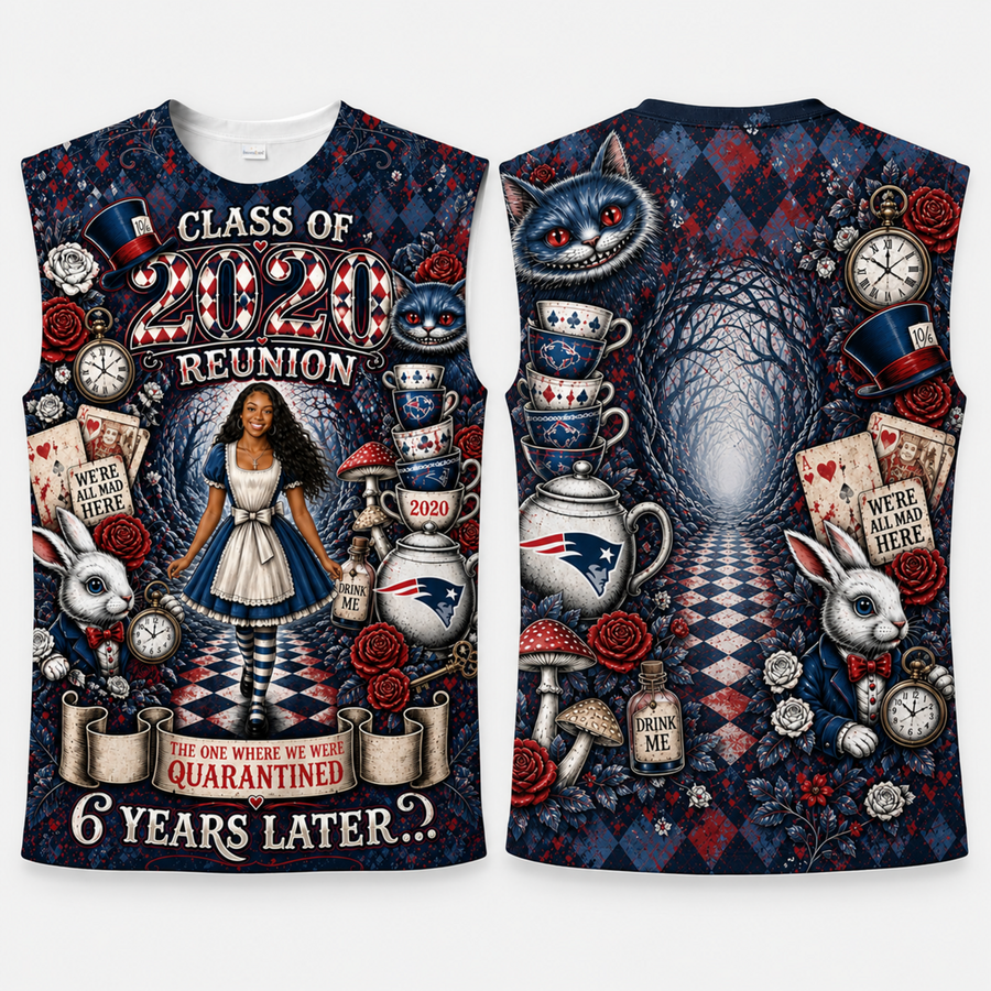 LHS 2020 Premium Sleeveless Front + Back AOP Shirt