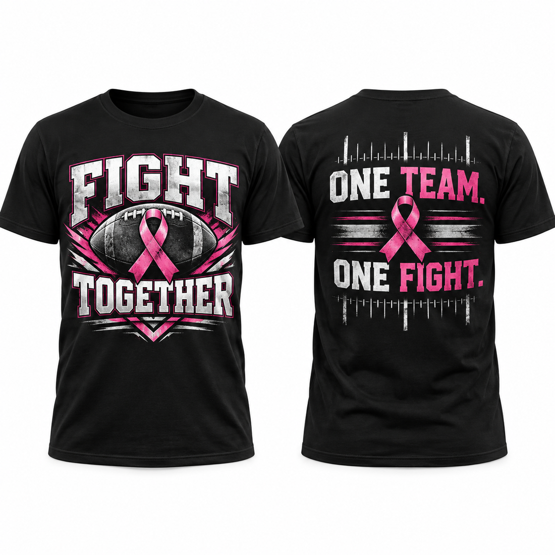 Fight Together front and back shirt concept